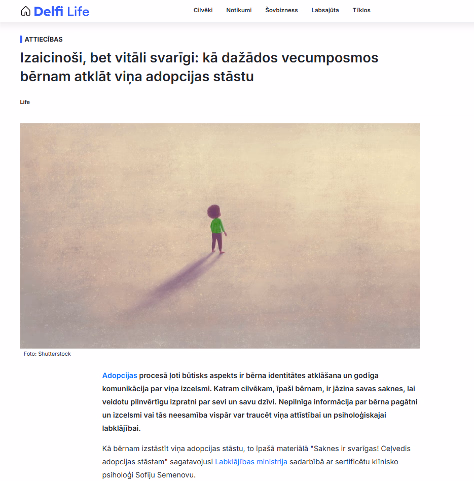 Labklājības ministrija: Saknes ir svarīgas!
