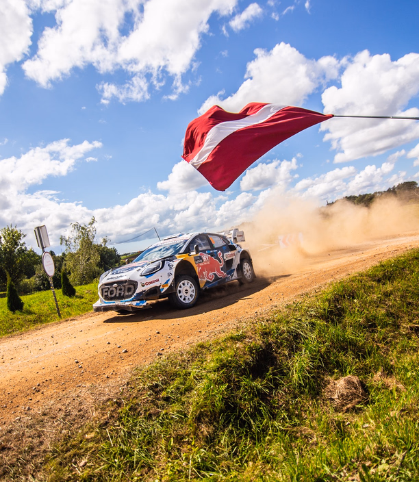 Ātrums, jauda un adrenalīns: Tet Rally Latvia 2024