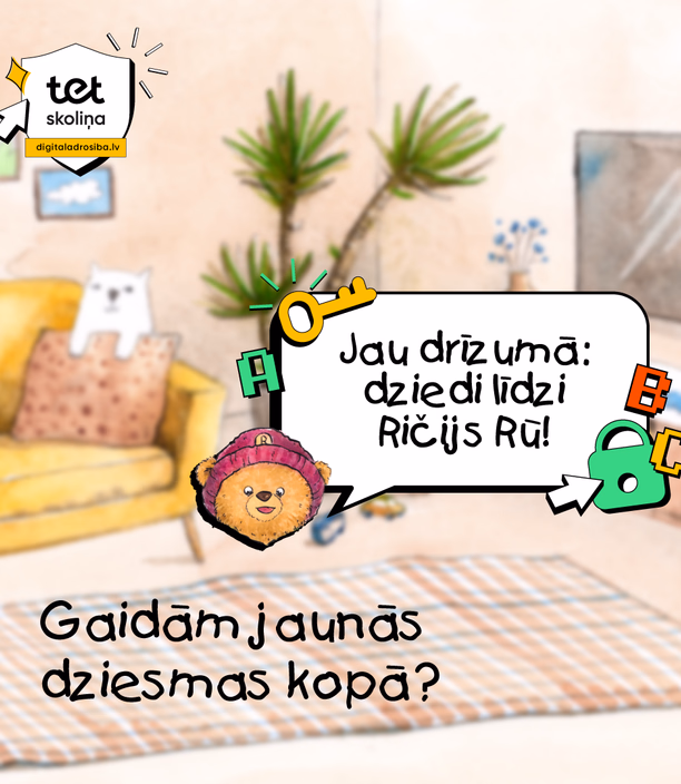 Digitālā skoliņa bērniem: Droši klikšķi, priecīgi bērni 